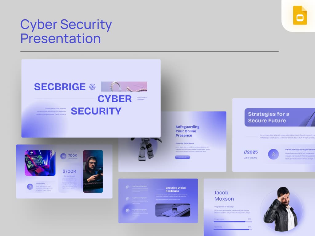 Cyber Security Google Slides Presentation Template