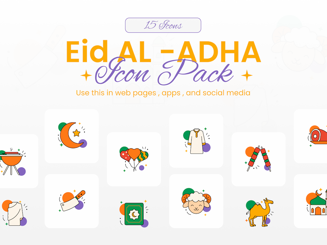 Eid Al-Adha Icon Pack