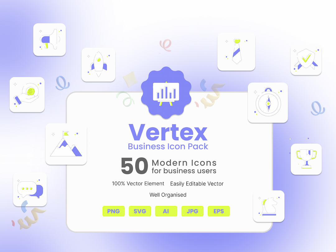 vertix-Business Icon Pack