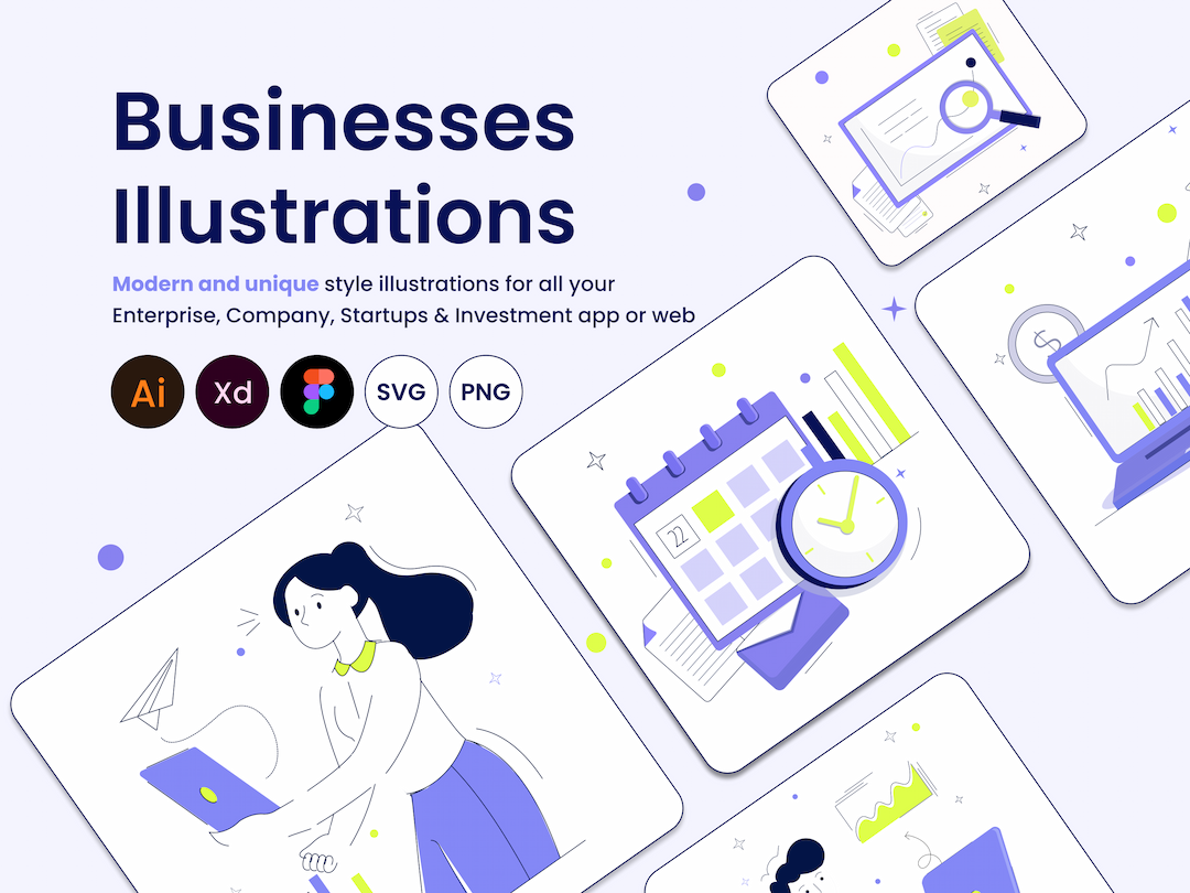 Business Illustration Pack