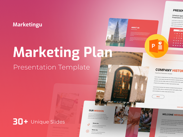 Thumbnail for Marketingu- Marketing Plan PowerPoint Presentation digital asset